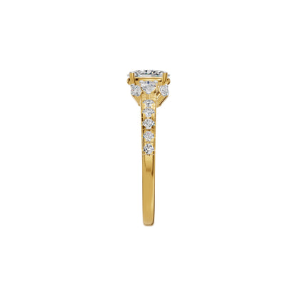 Avant-Garde Diamond Ring