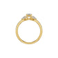 Avant-Garde Diamond Ring