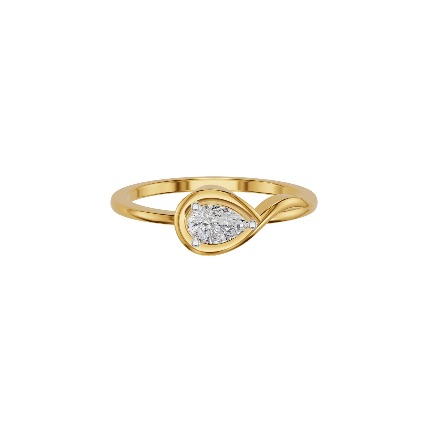 DLR002162 18 KT / Yellow Gold / 18
