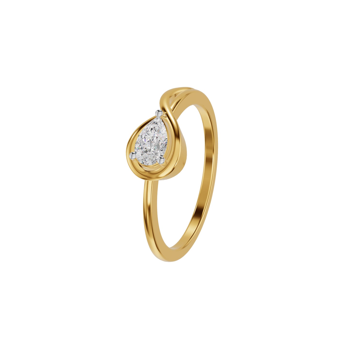 DLR002162 18 KT / Yellow Gold / 18