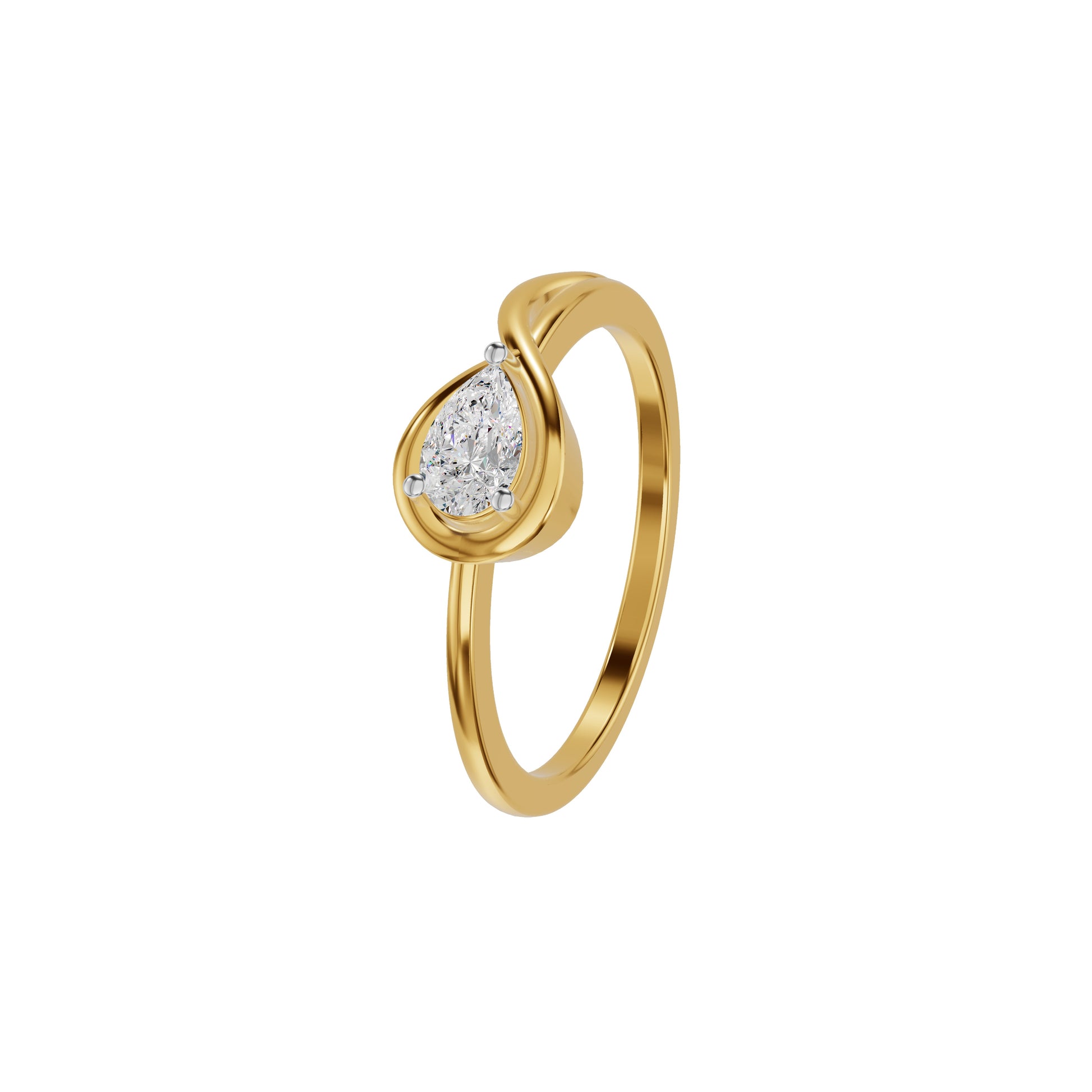 DLR002162 18 KT / Yellow Gold / 18