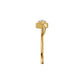 DLR002162 18 KT / Yellow Gold / 18