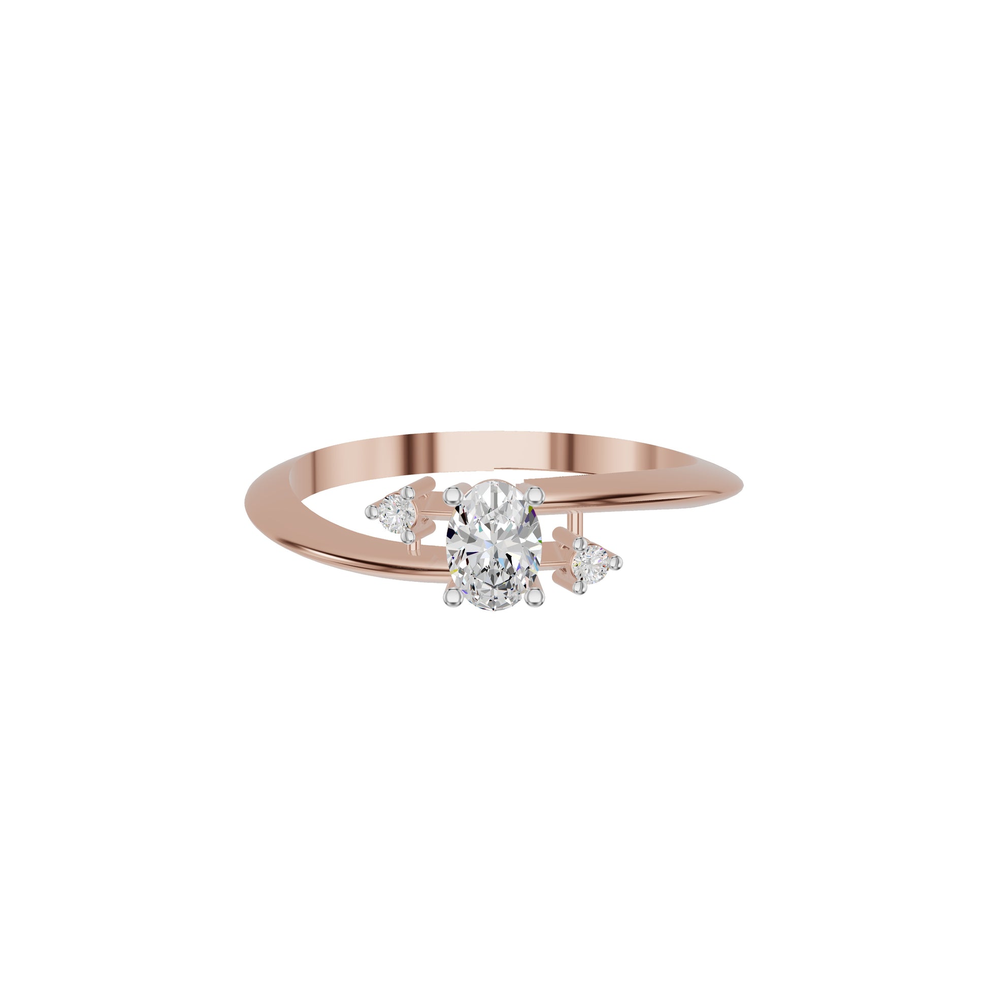 DLR002163 18 KT / Rose Gold / 18