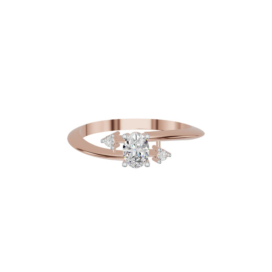 DLR002163 18 KT / Rose Gold / 18