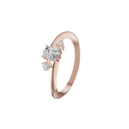 DLR002163 18 KT / Rose Gold / 18