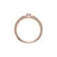 DLR002163 18 KT / Rose Gold / 18
