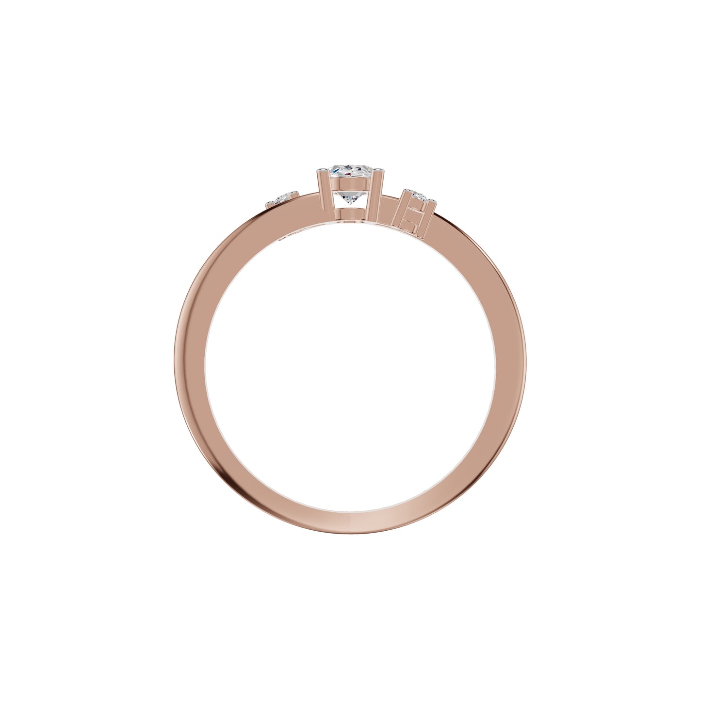 DLR002163 18 KT / Rose Gold / 18