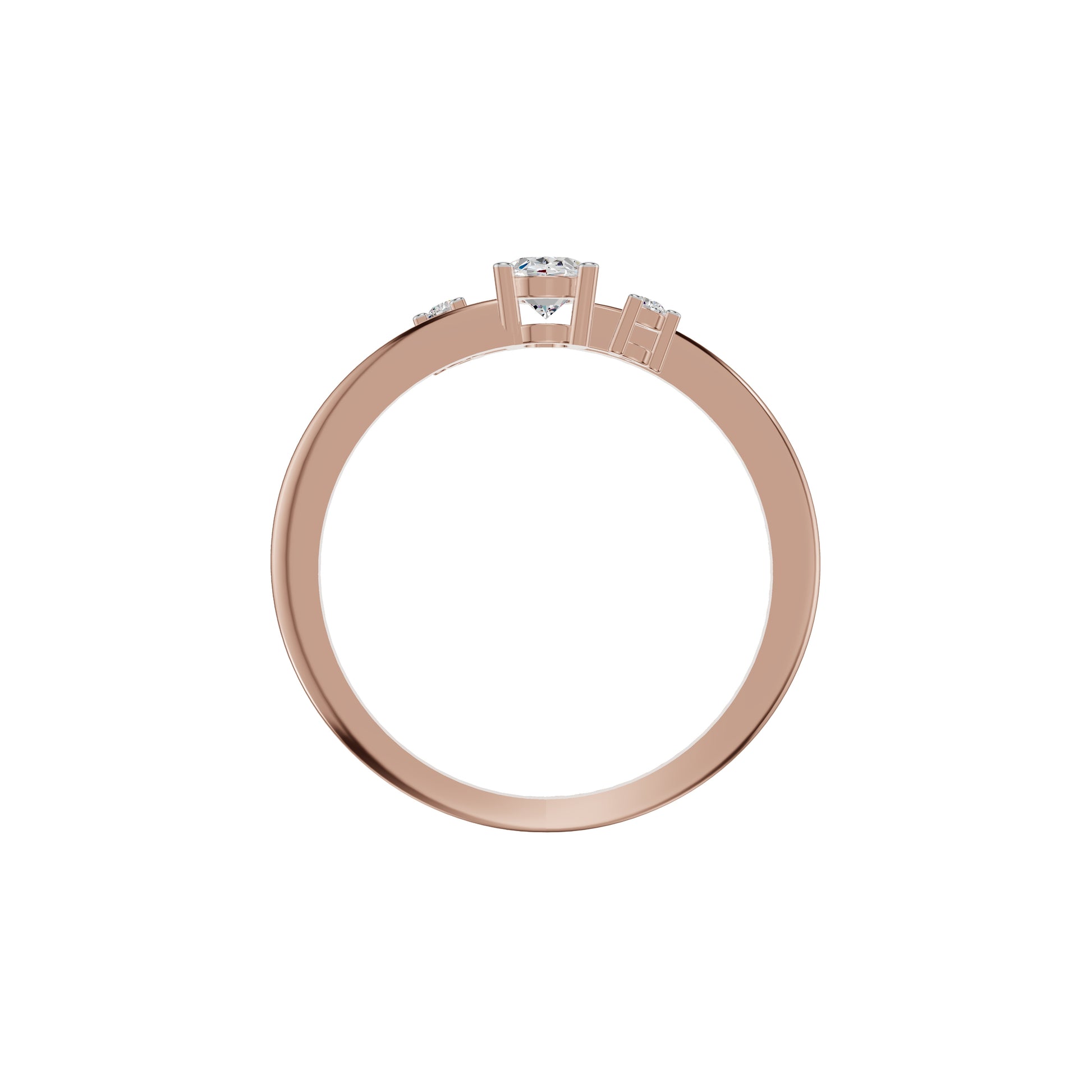 DLR002163 18 KT / Rose Gold / 18