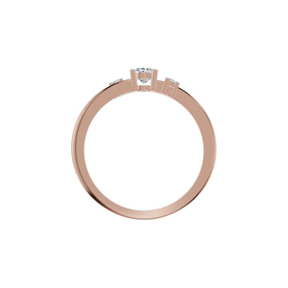 DLR002163 18 KT / Rose Gold / 18