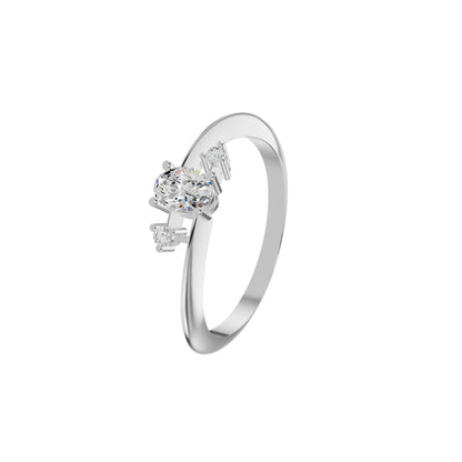 DLR002163 18 KT / White Gold / 18