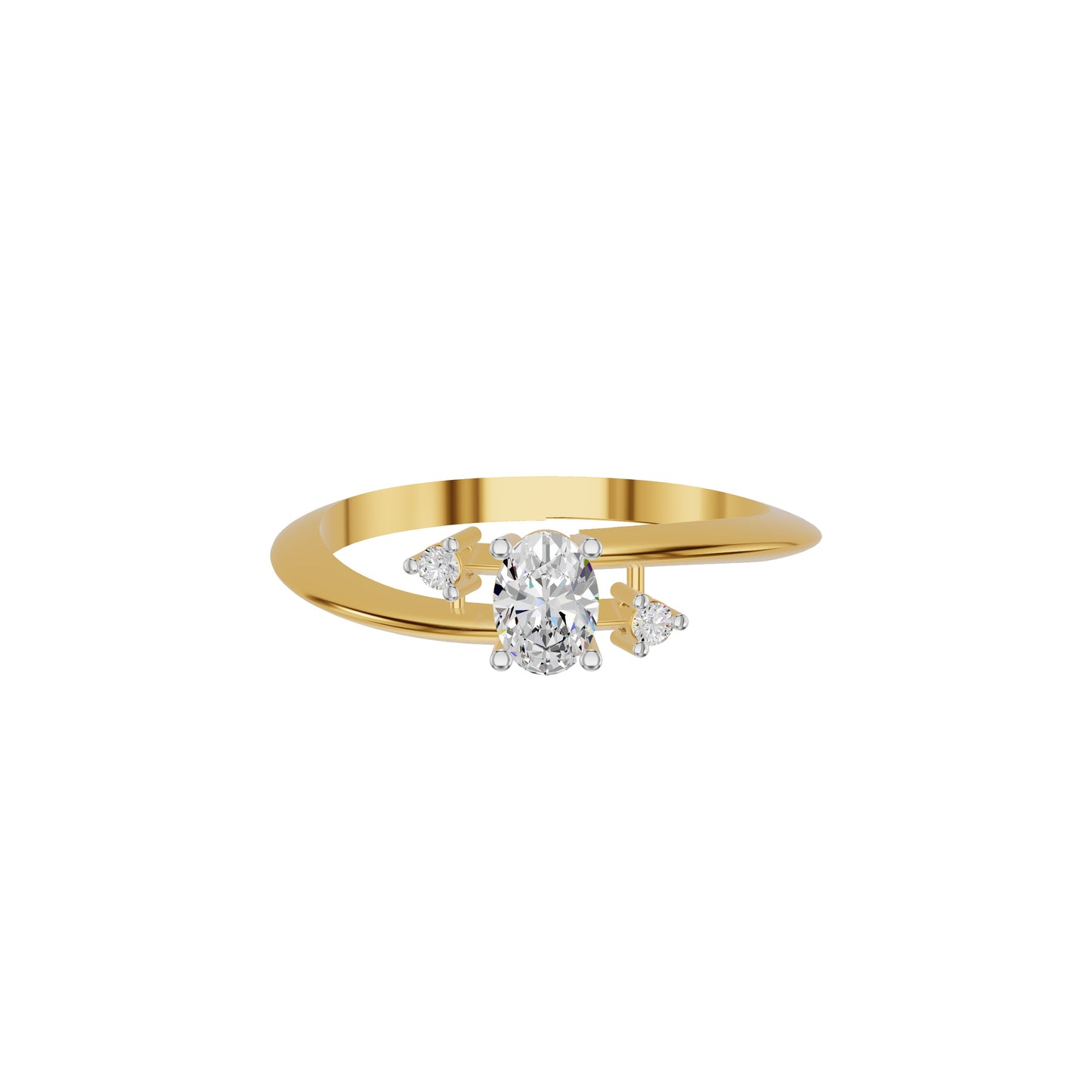 DLR002163 18 KT / Yellow Gold / 18