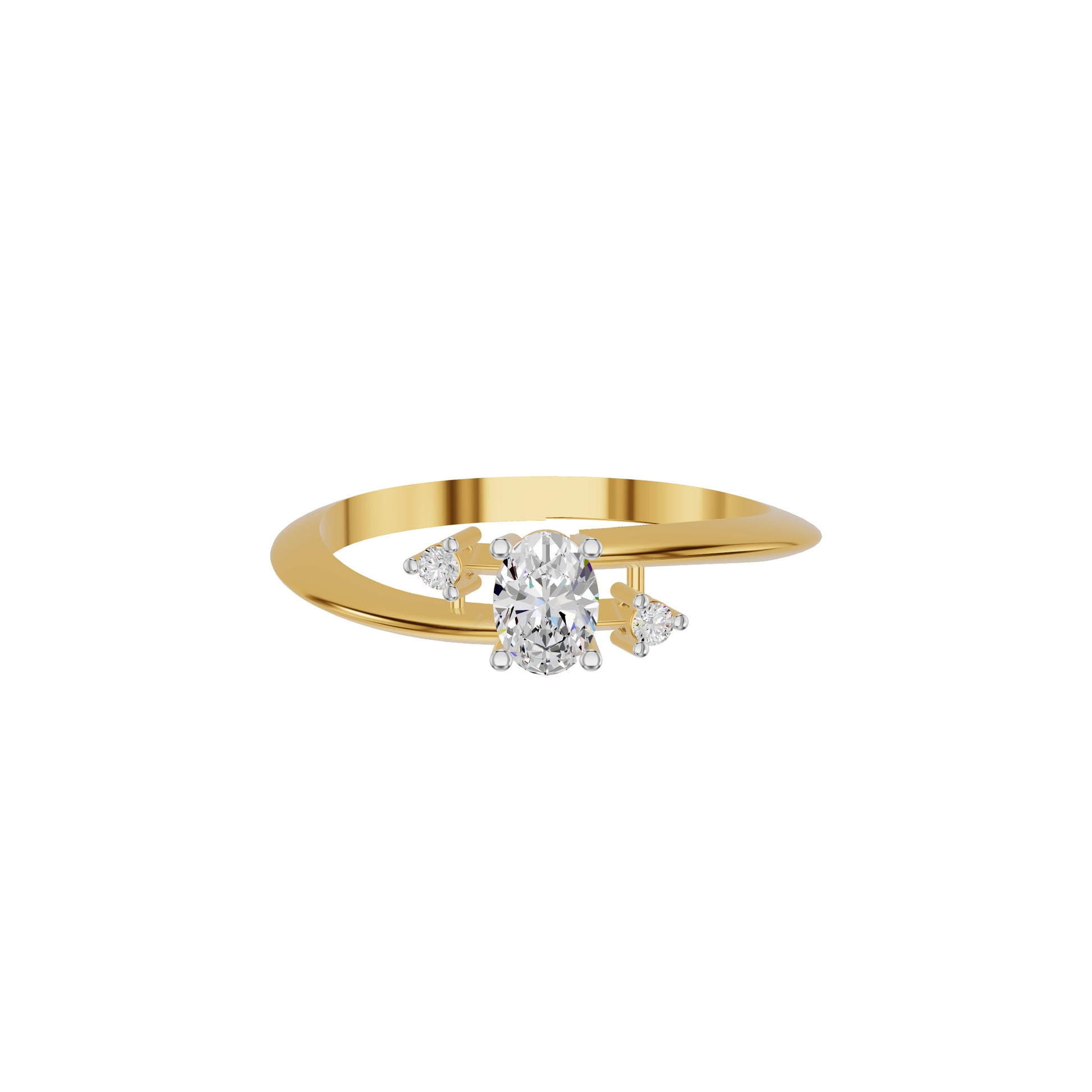 DLR002163 18 KT / Yellow Gold / 18