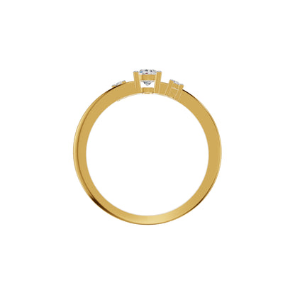 DLR002163 18 KT / Yellow Gold / 18