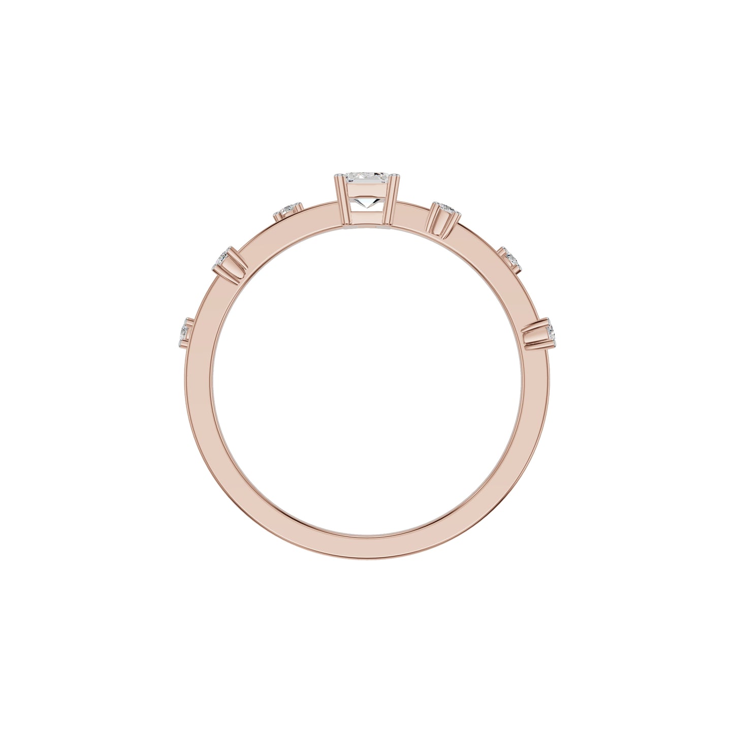 DLR002164 18 KT / Rose Gold / 18