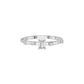 DLR002164 18 KT / White Gold / 18