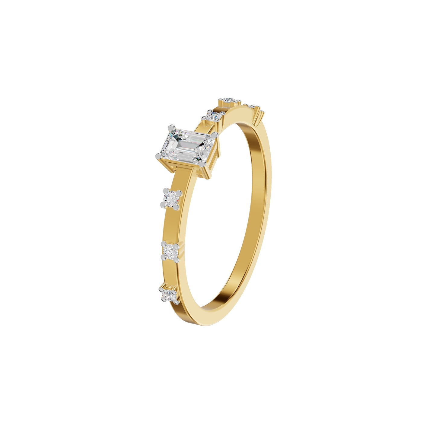 DLR002164 18 KT / Yellow Gold / 18