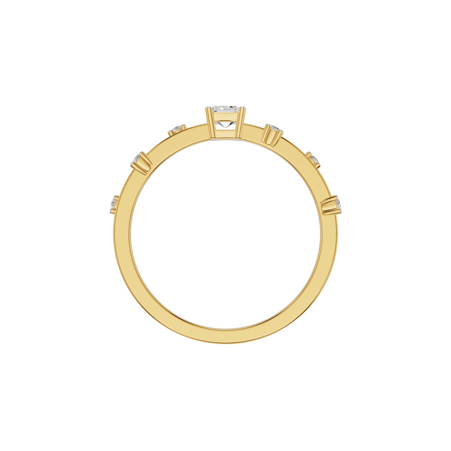 DLR002164 18 KT / Yellow Gold / 18
