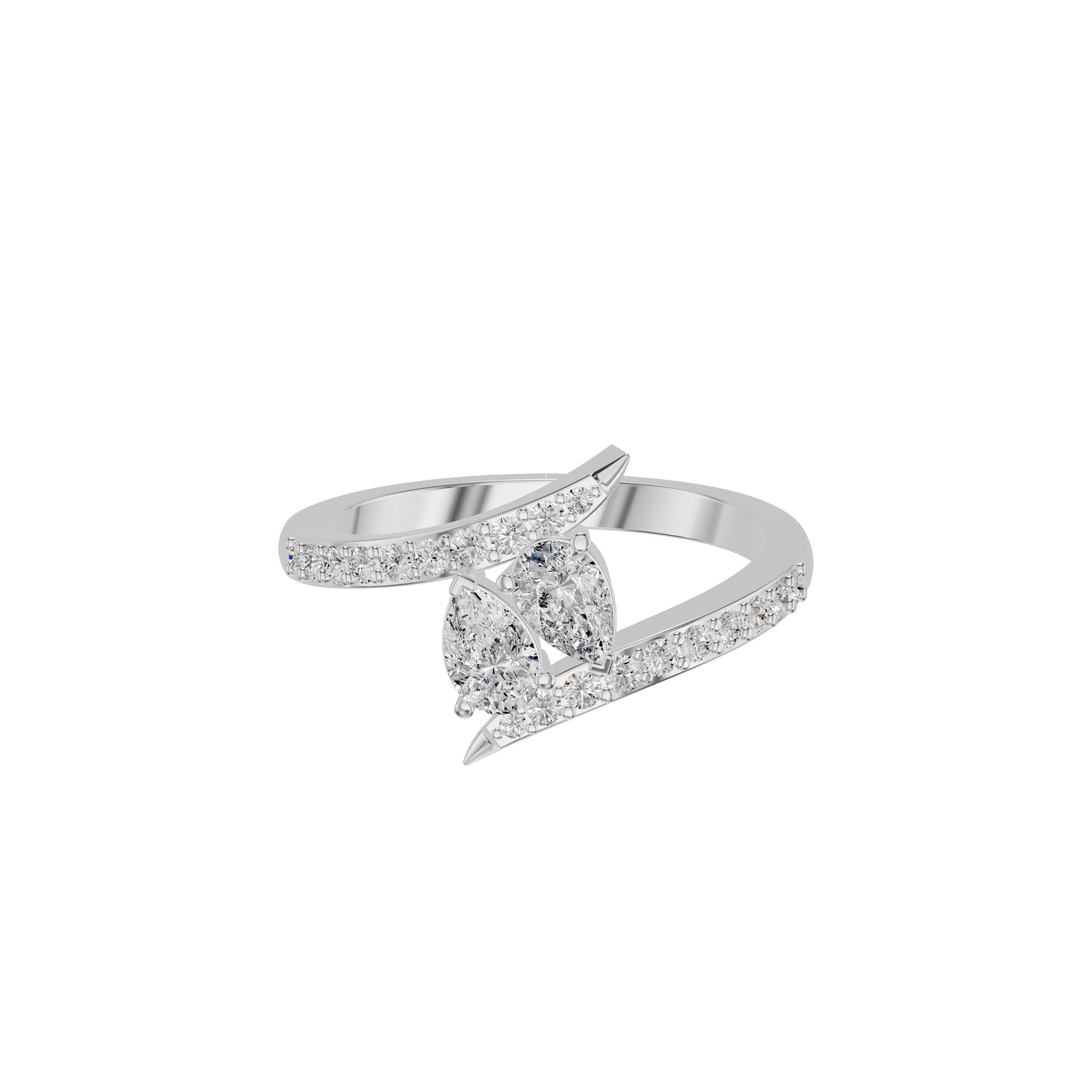 DLR002167 18 KT / White Gold / 18