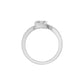 DLR002167 18 KT / White Gold / 18