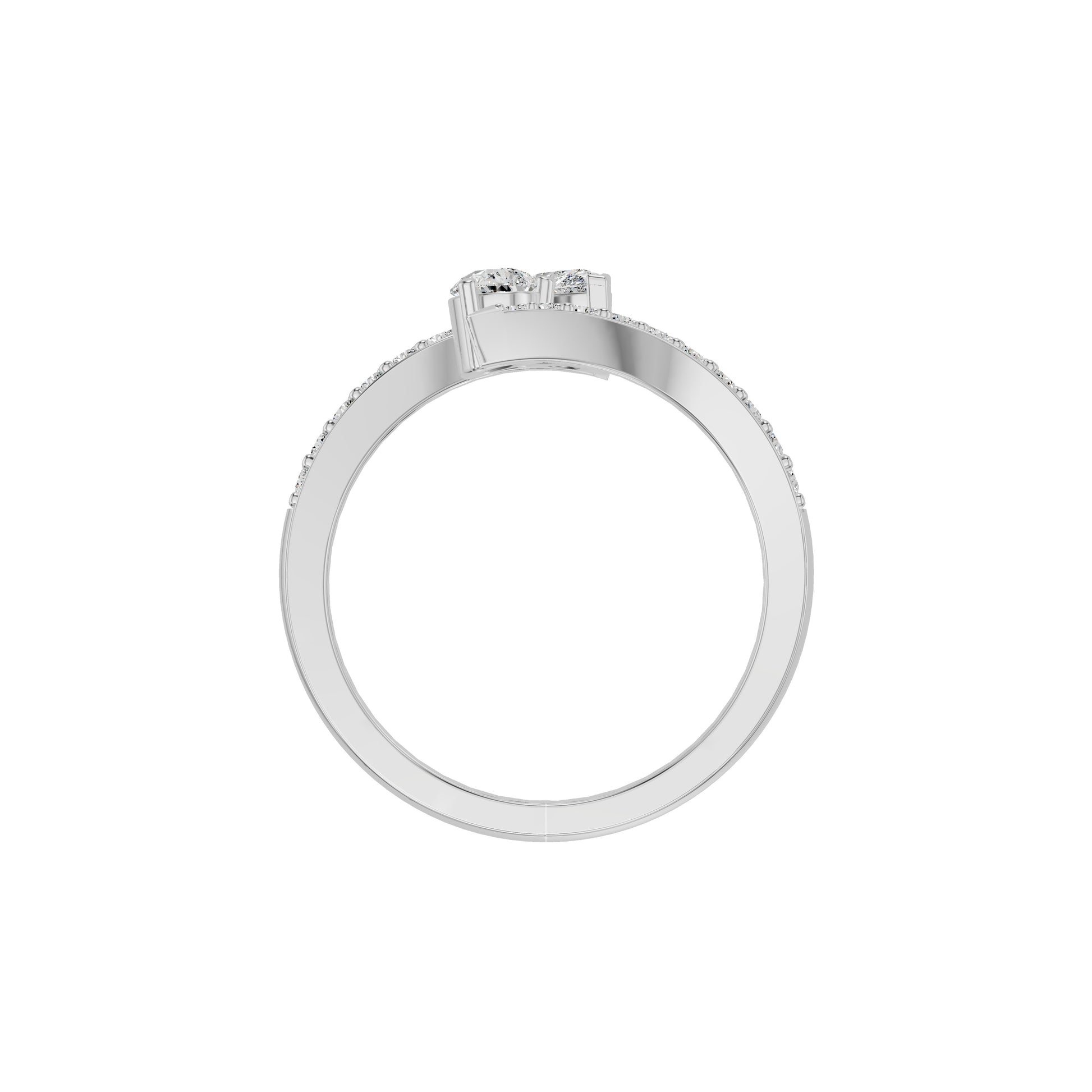 DLR002167 18 KT / White Gold / 18