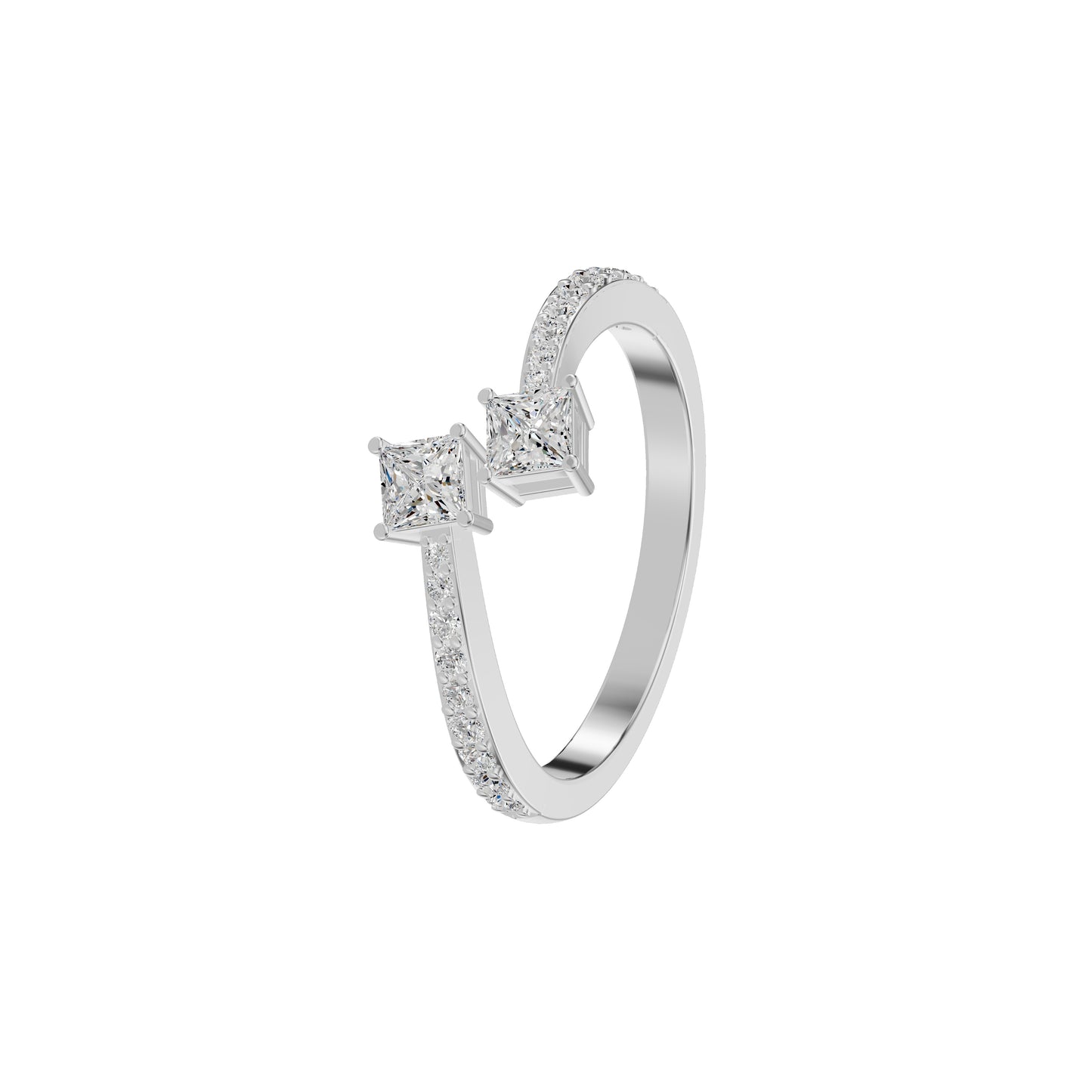 DLR002168 18 KT / White Gold / 18