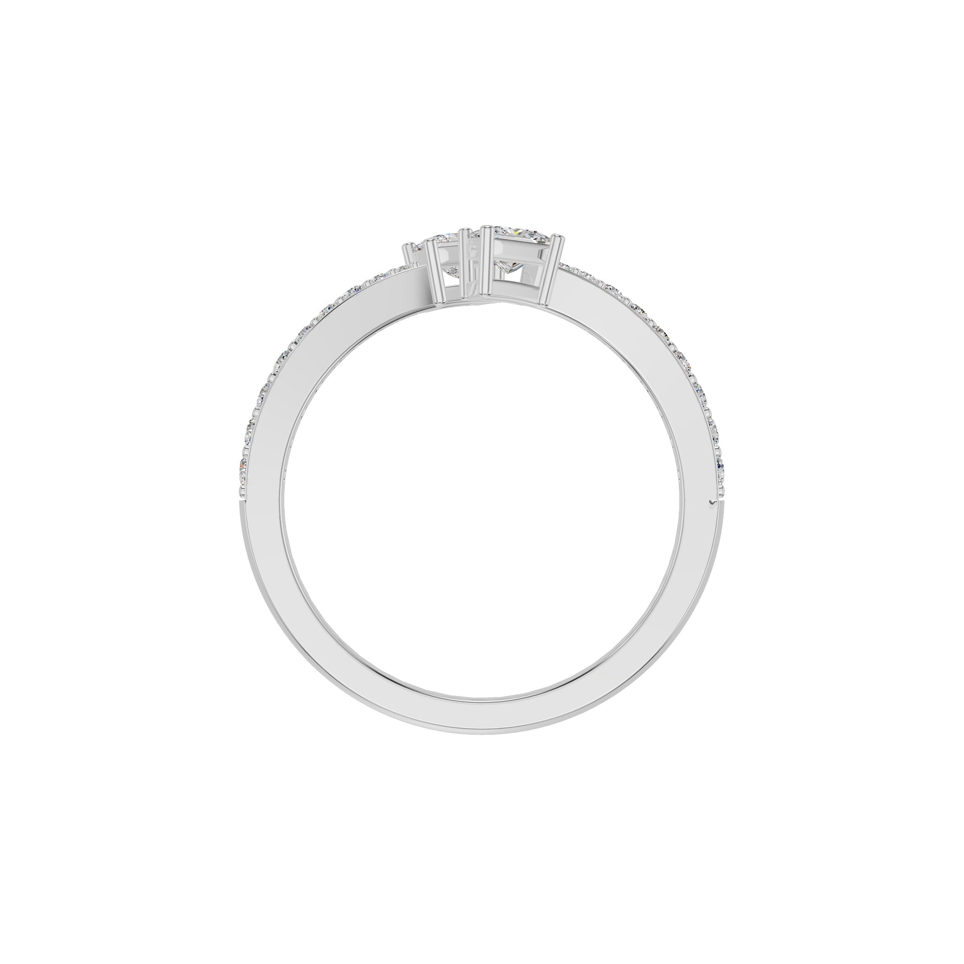 DLR002168 18 KT / White Gold / 18