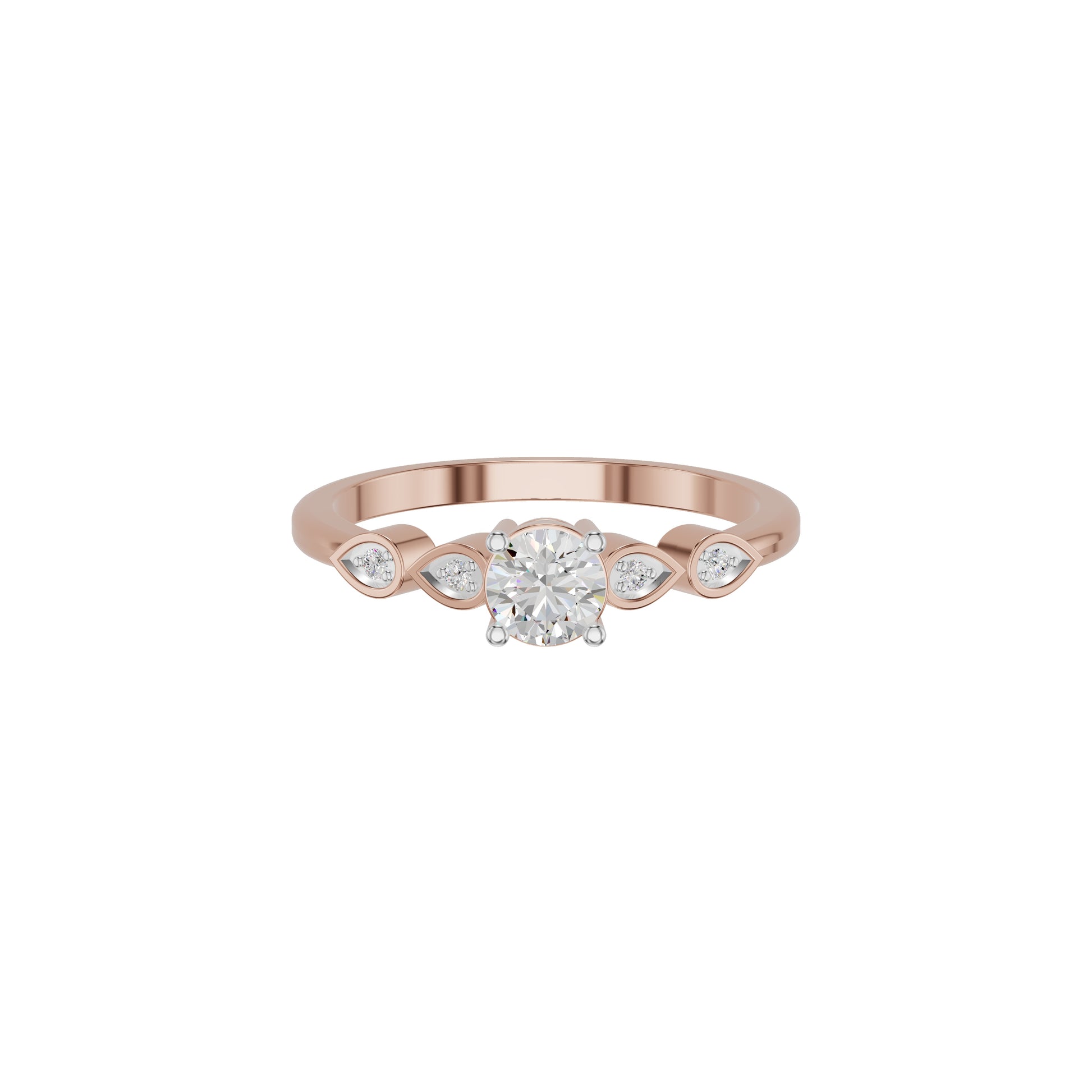 DLR002169 18 KT / Rose Gold / 18