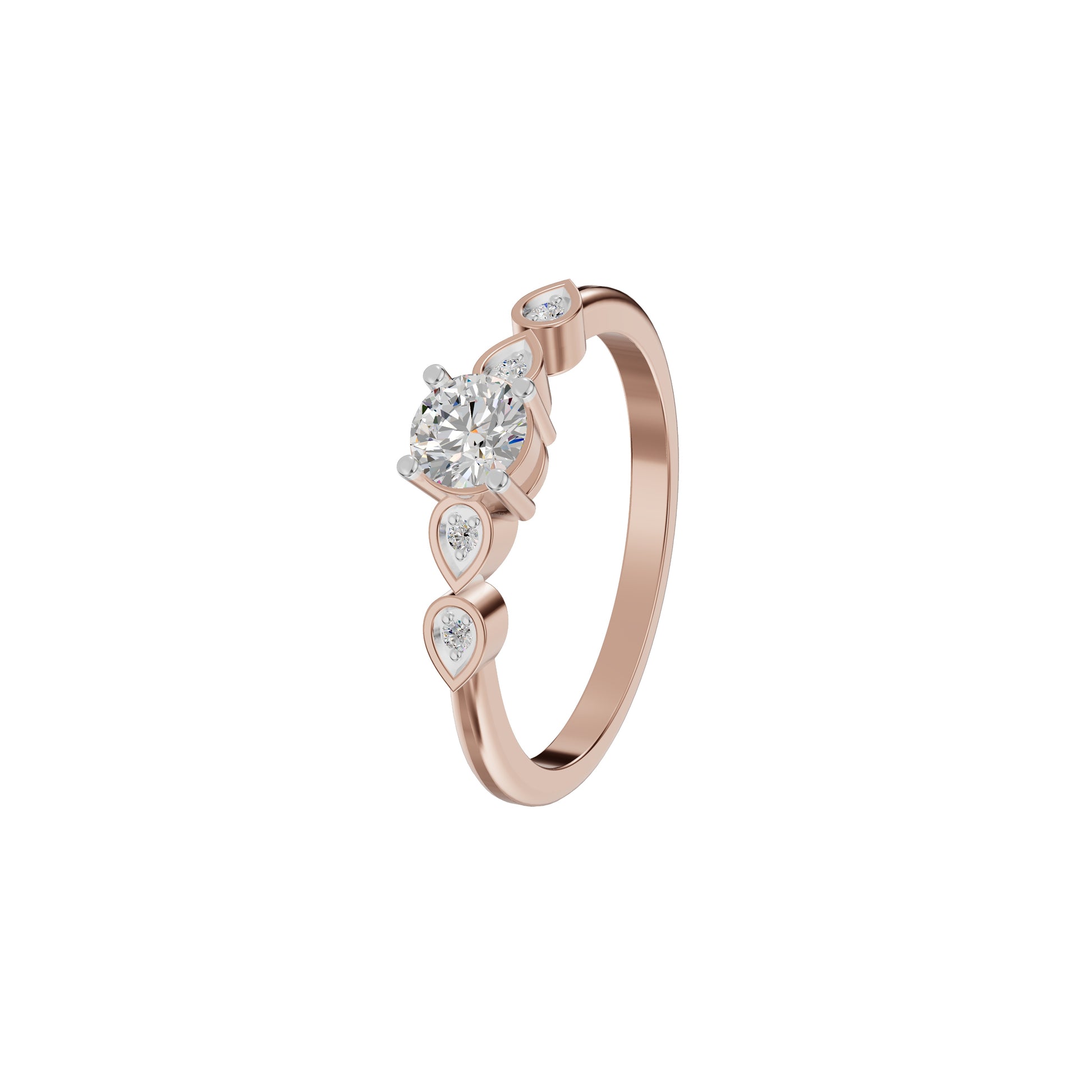 DLR002169 18 KT / Rose Gold / 18
