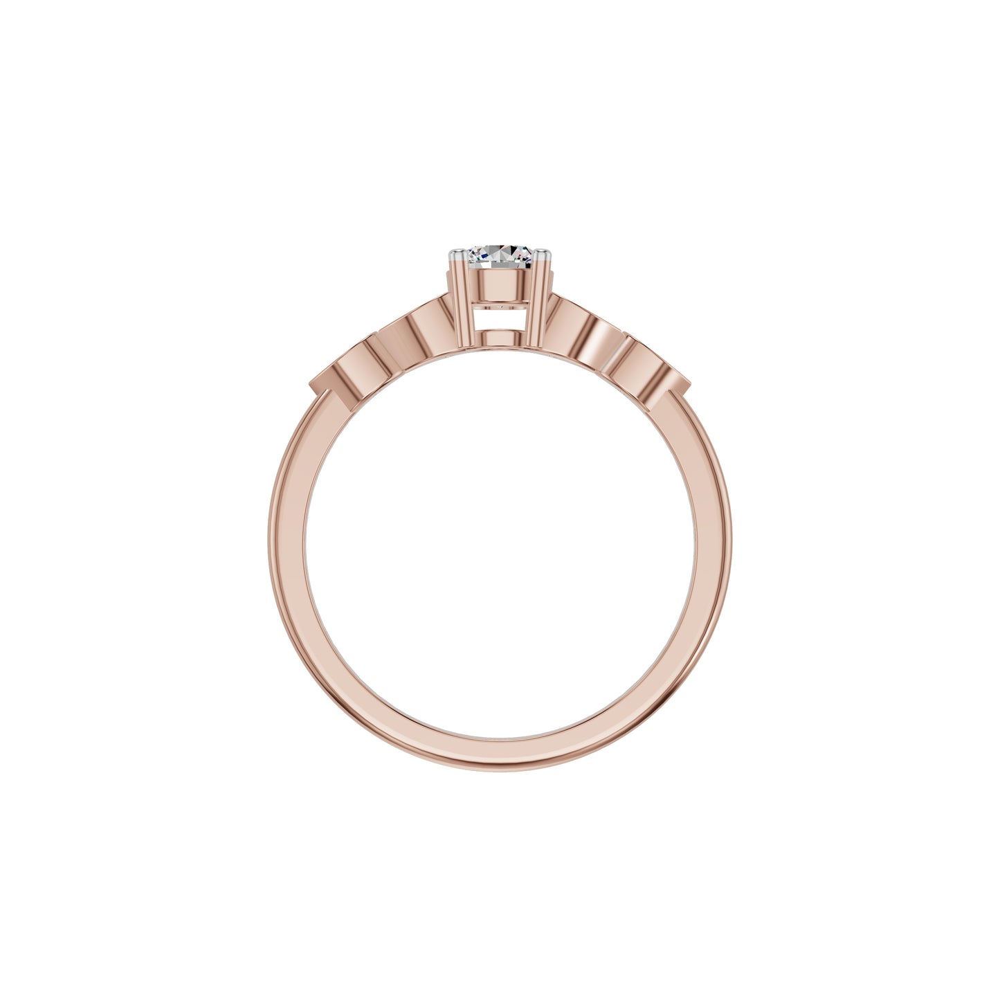 DLR002169 18 KT / Rose Gold / 18