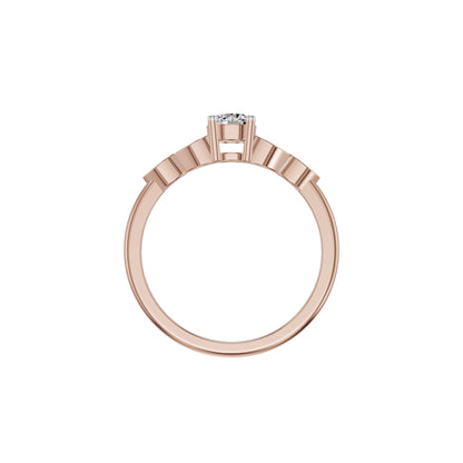 DLR002169 18 KT / Rose Gold / 18