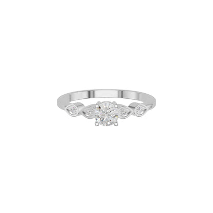 DLR002169 18 KT / White Gold / 18