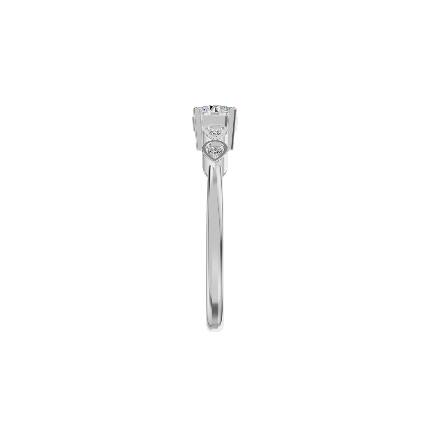 DLR002169 18 KT / White Gold / 18