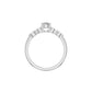 DLR002169 18 KT / White Gold / 18