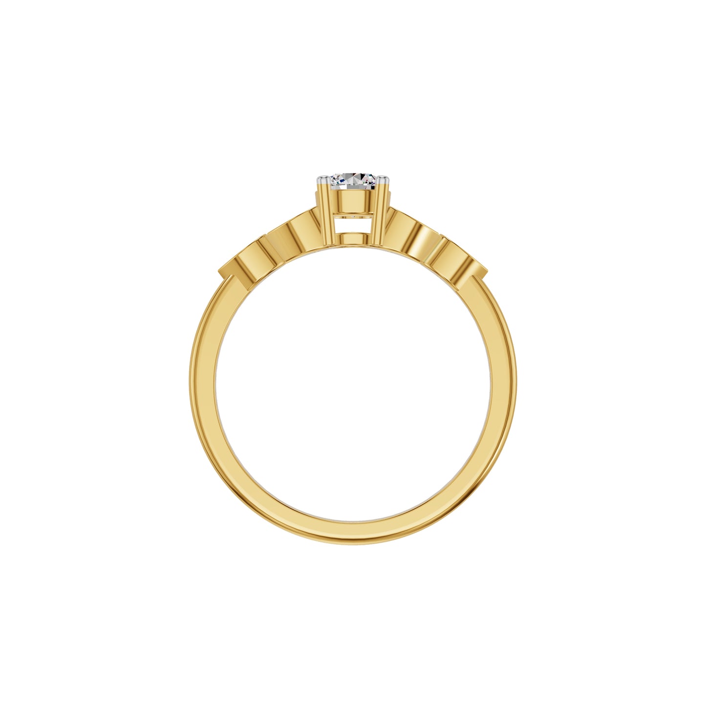 DLR002169 18 KT / Yellow Gold / 18