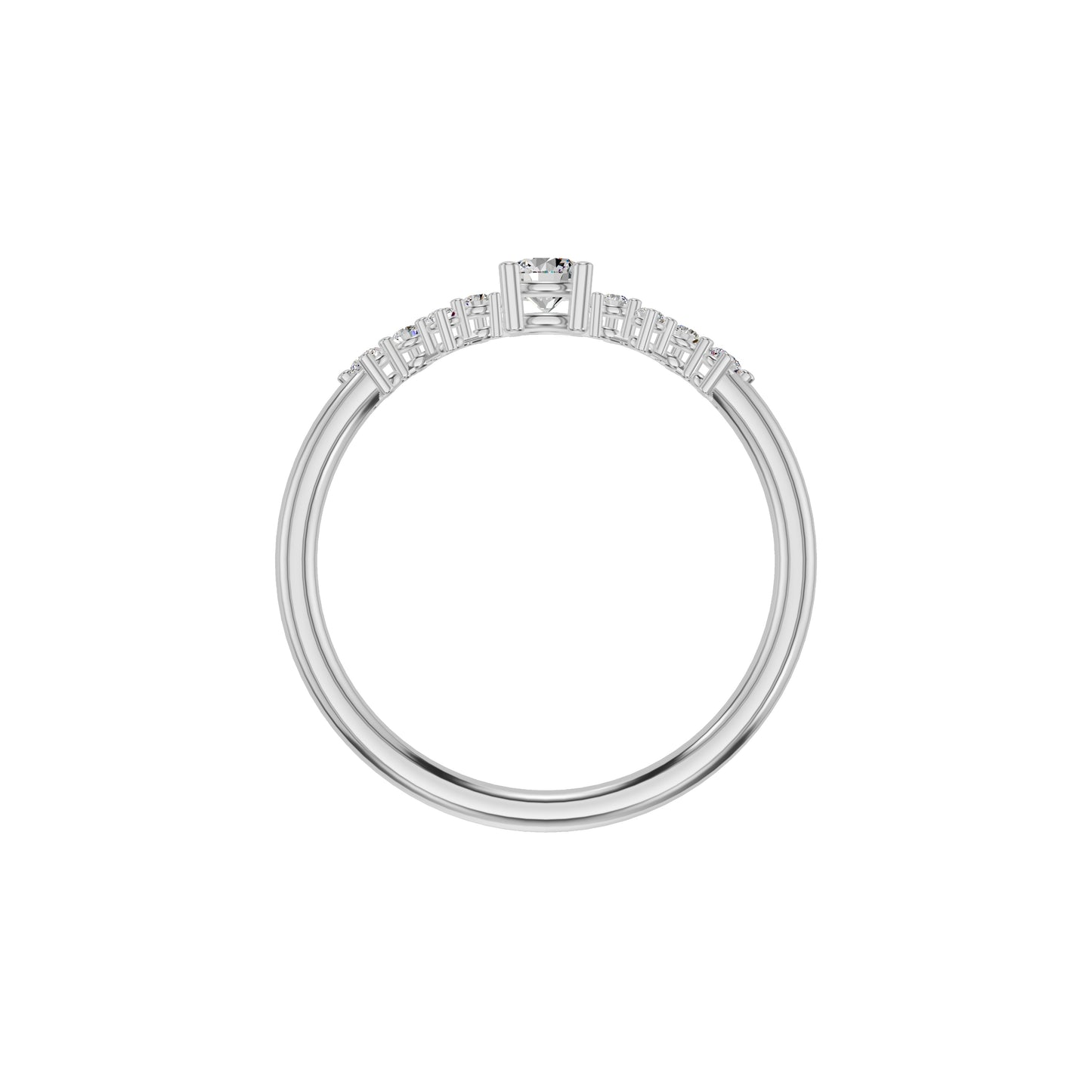 DLR002170 18 KT / White Gold / 18