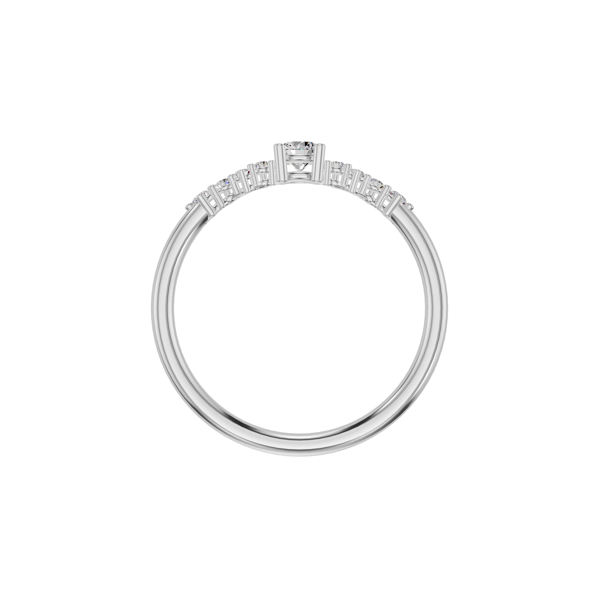 DLR002170 18 KT / White Gold / 18