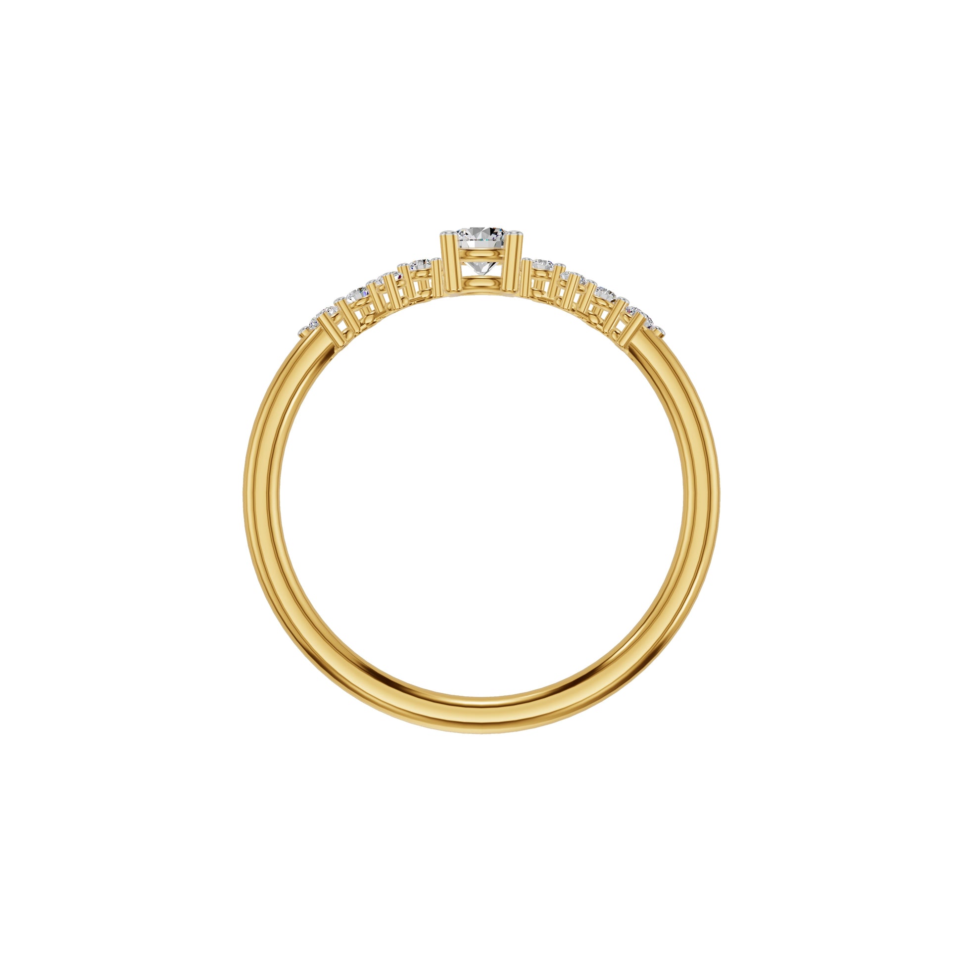 DLR002170 18 KT / Yellow Gold / 18