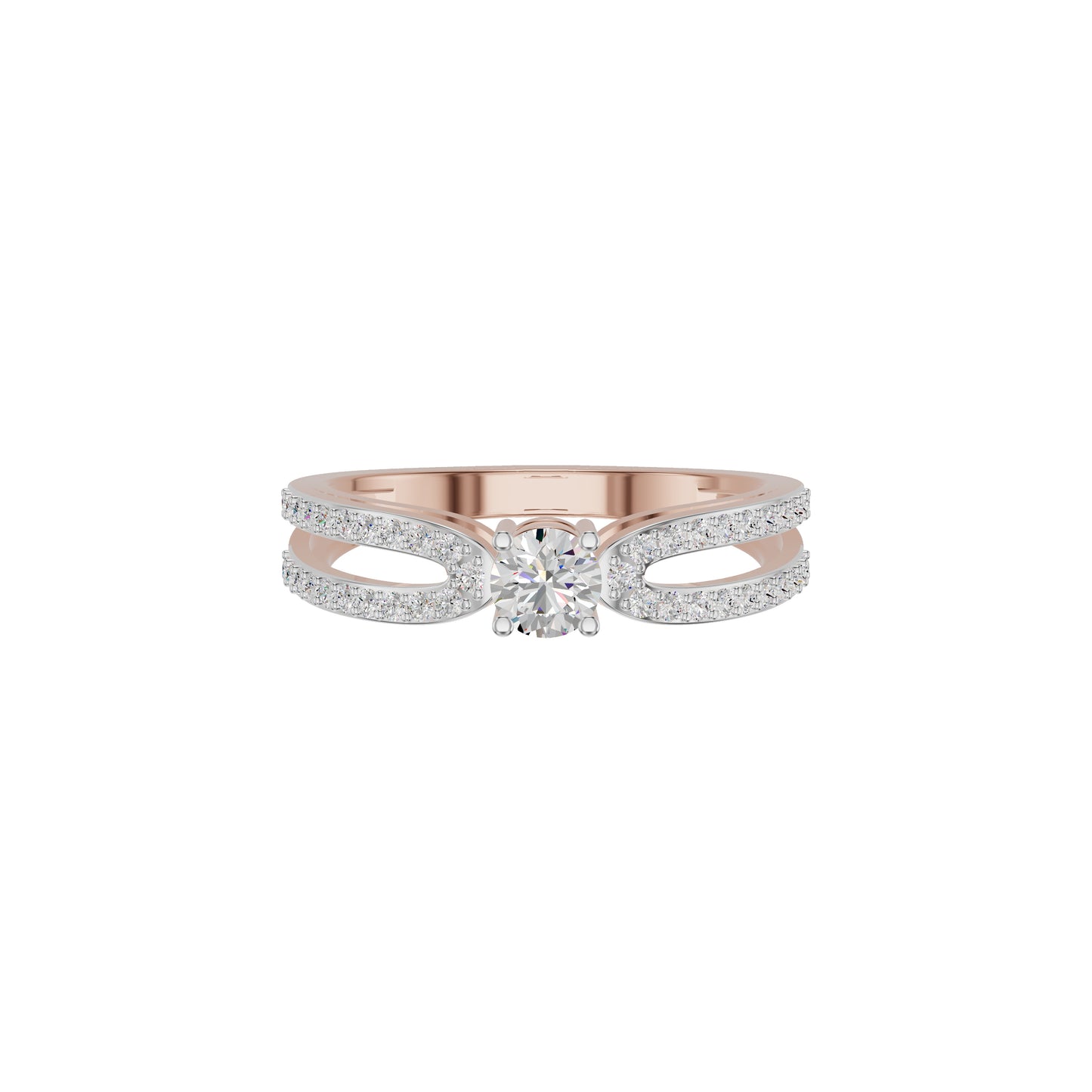 Captivating Constellation Diamond Ring 18 KT / Rose Gold / 18