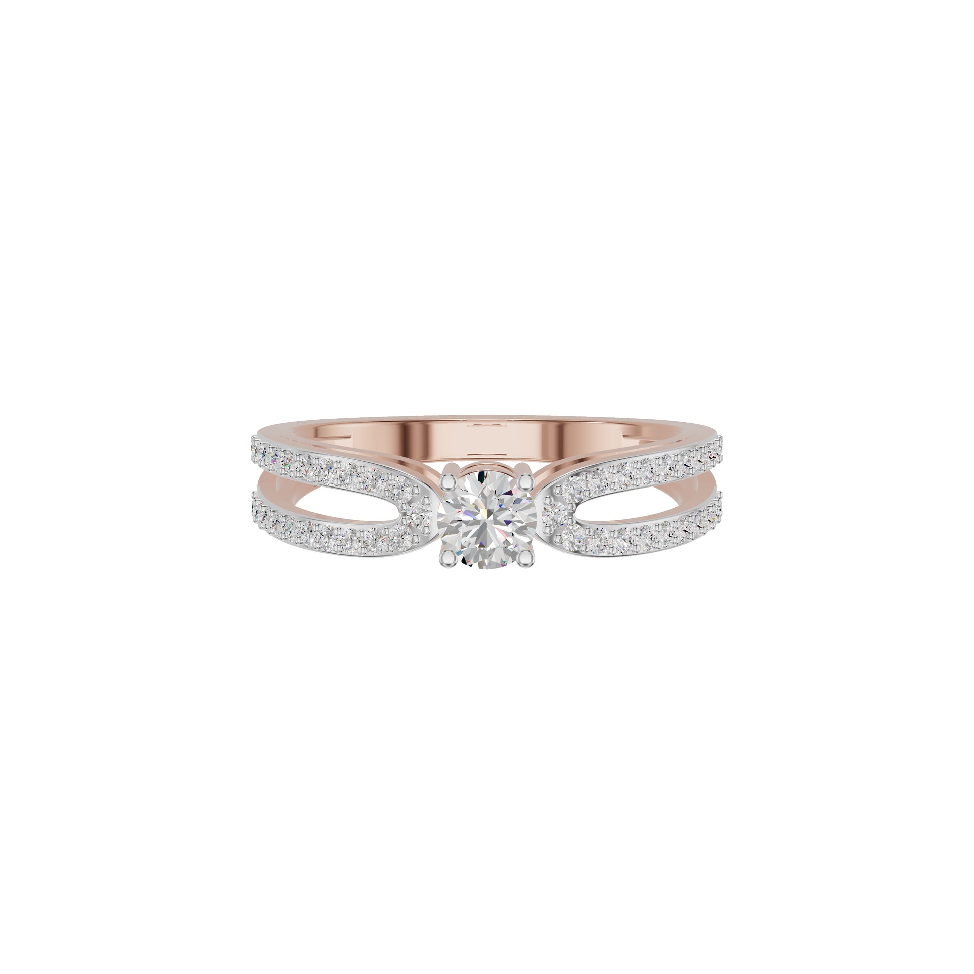 Captivating Constellation Diamond Ring 18 KT / Rose Gold / 18