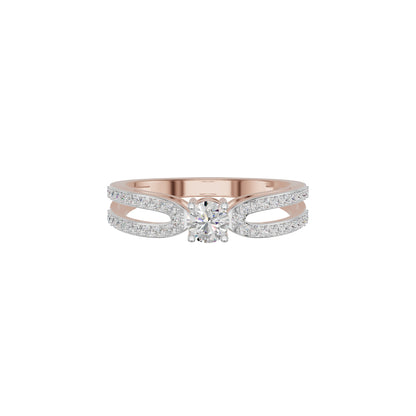 Captivating Constellation Diamond Ring 18 KT / Rose Gold / 18