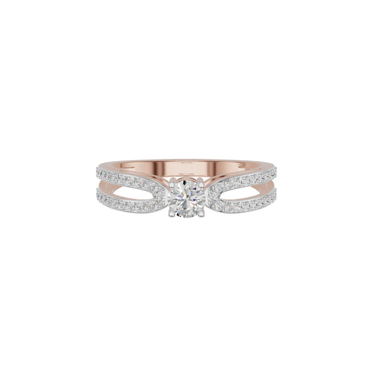 Captivating Constellation Diamond Ring 18 KT / Rose Gold / 18