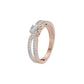 Captivating Constellation Diamond Ring 18 KT / Rose Gold / 18