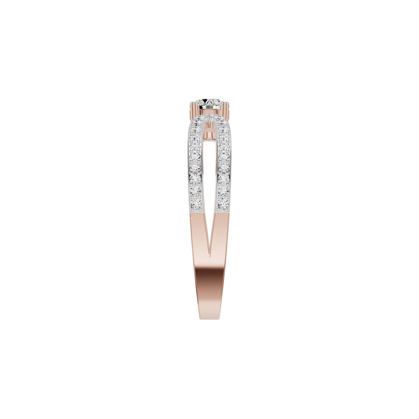 Captivating Constellation Diamond Ring 18 KT / Rose Gold / 18
