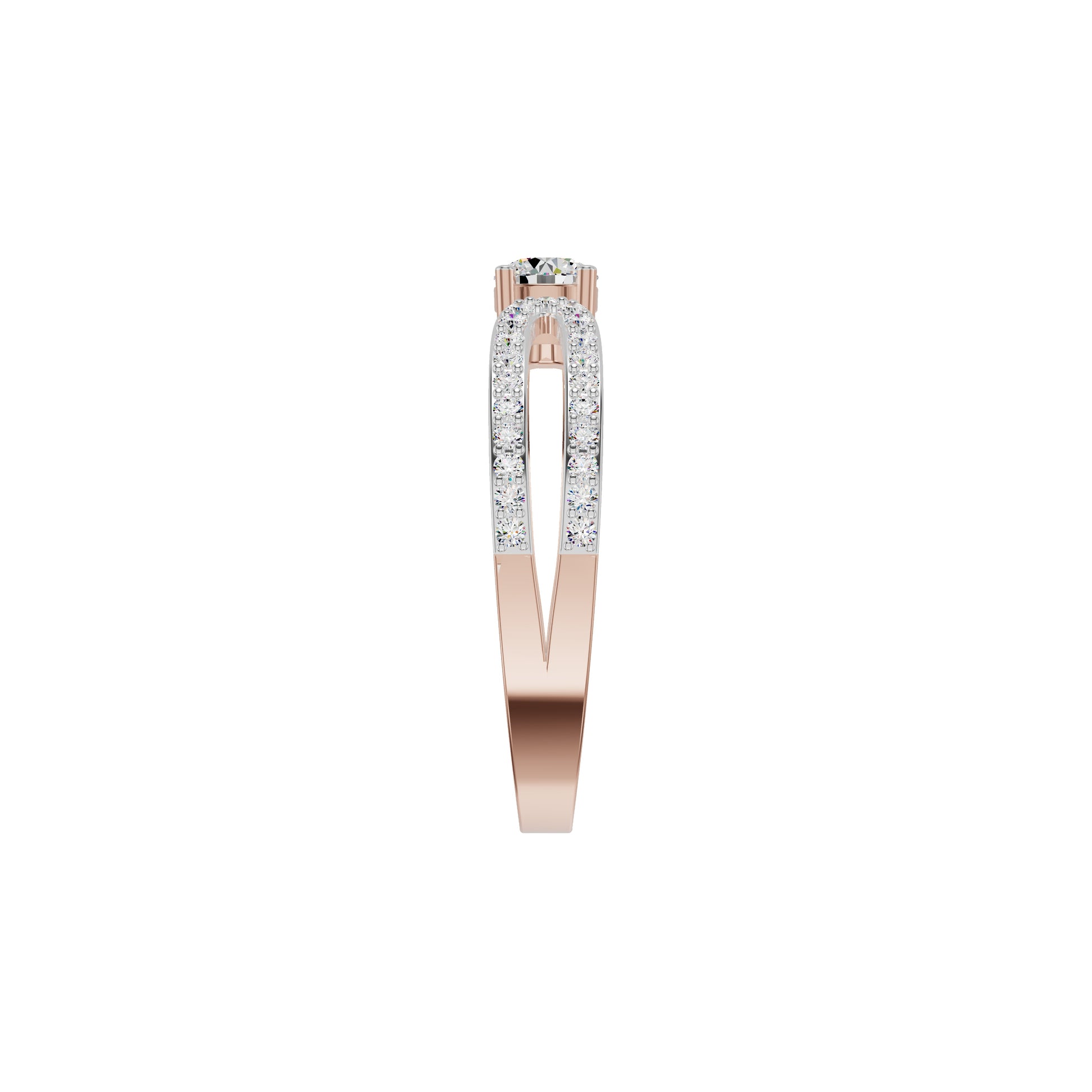 Captivating Constellation Diamond Ring 18 KT / Rose Gold / 18