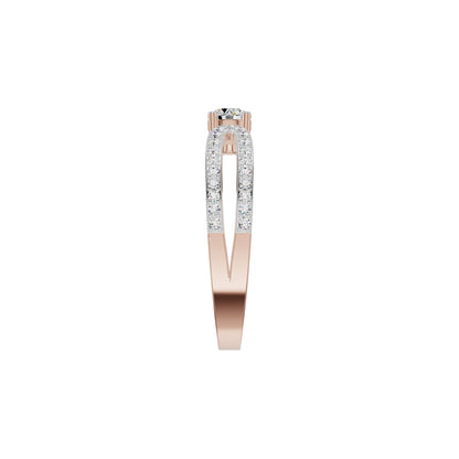 Captivating Constellation Diamond Ring 18 KT / Rose Gold / 18