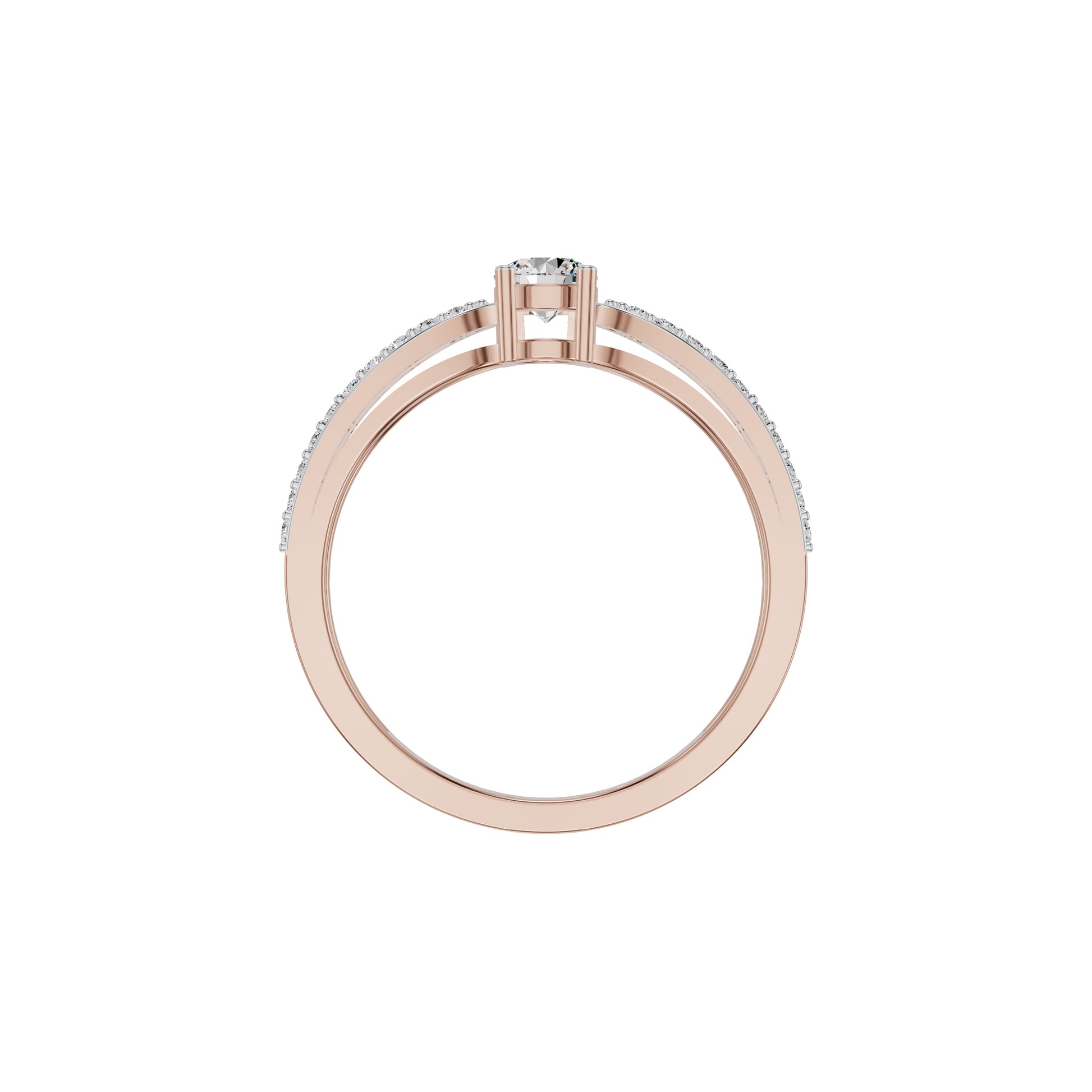 Captivating Constellation Diamond Ring 18 KT / Rose Gold / 18