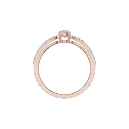 Captivating Constellation Diamond Ring 18 KT / Rose Gold / 18