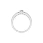 Captivating Constellation Diamond Ring 18 KT / White Gold / 18