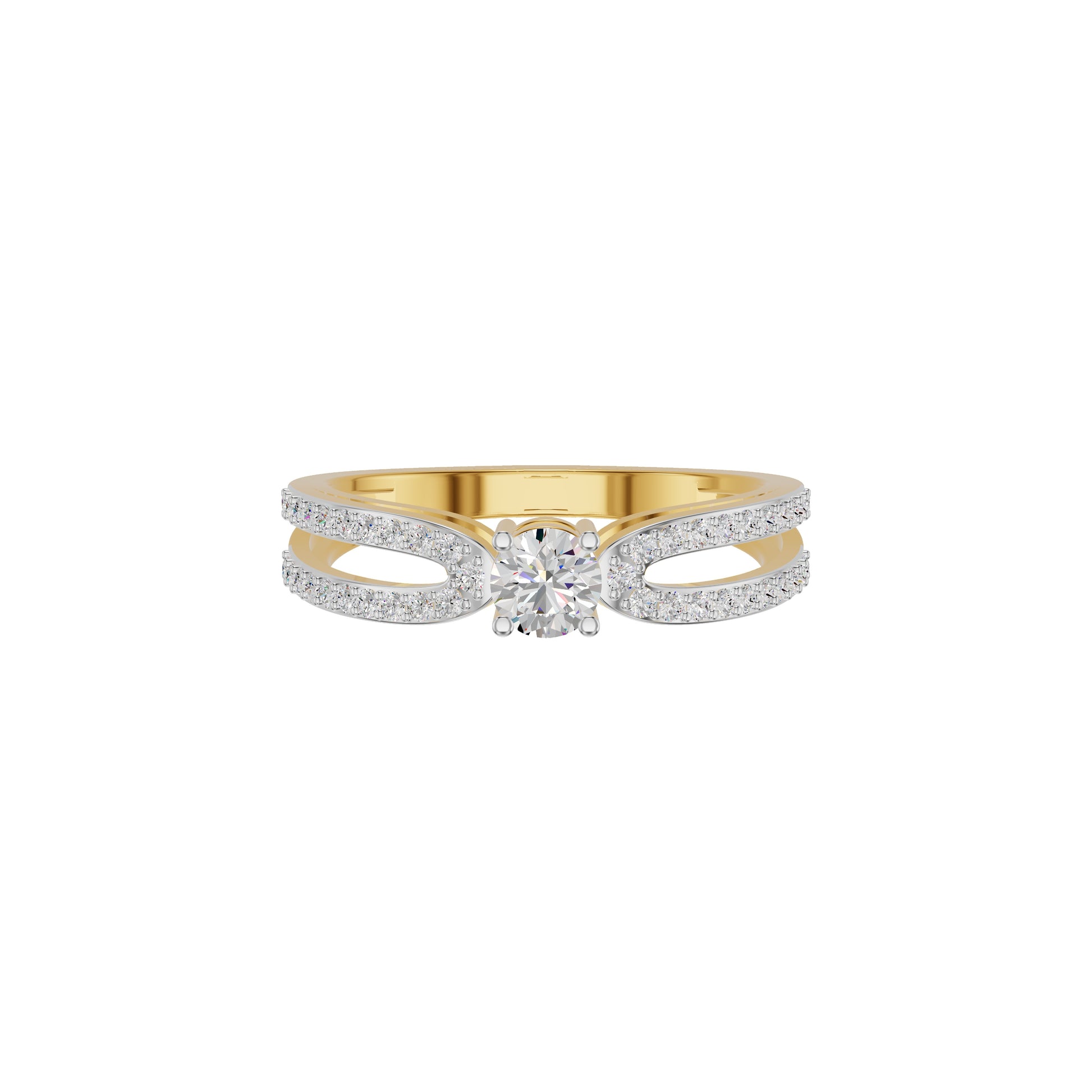 Captivating Constellation Diamond Ring 18 KT / Yellow Gold / 18