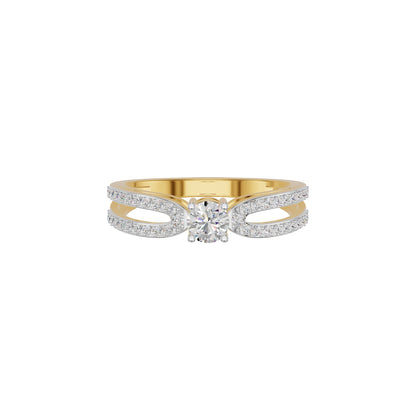 Captivating Constellation Diamond Ring 18 KT / Yellow Gold / 18
